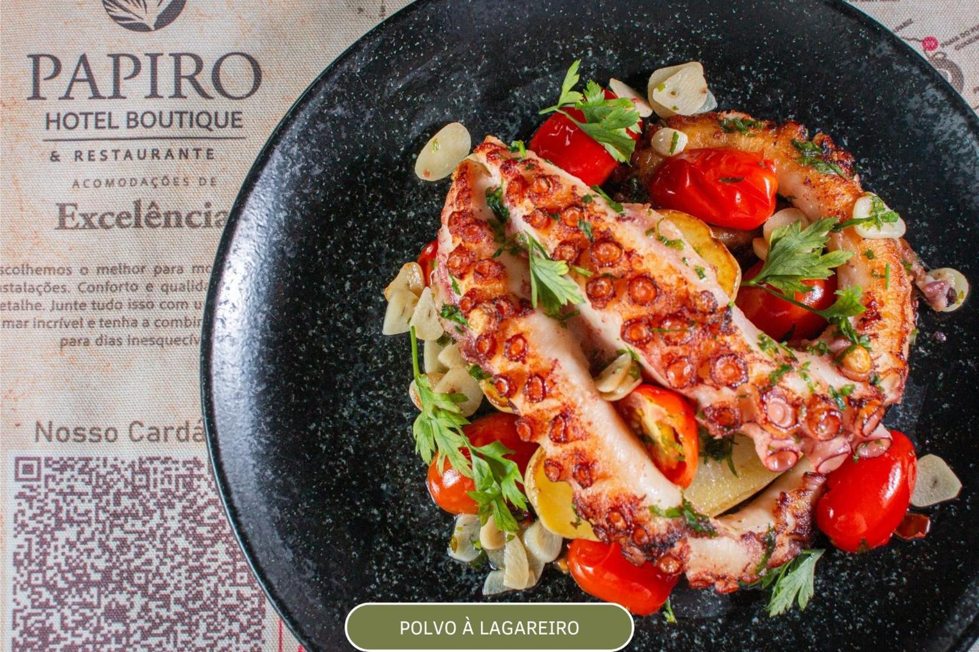 Pousada Papiro Boutique Vila do Abraao ภายนอก รูปภาพ