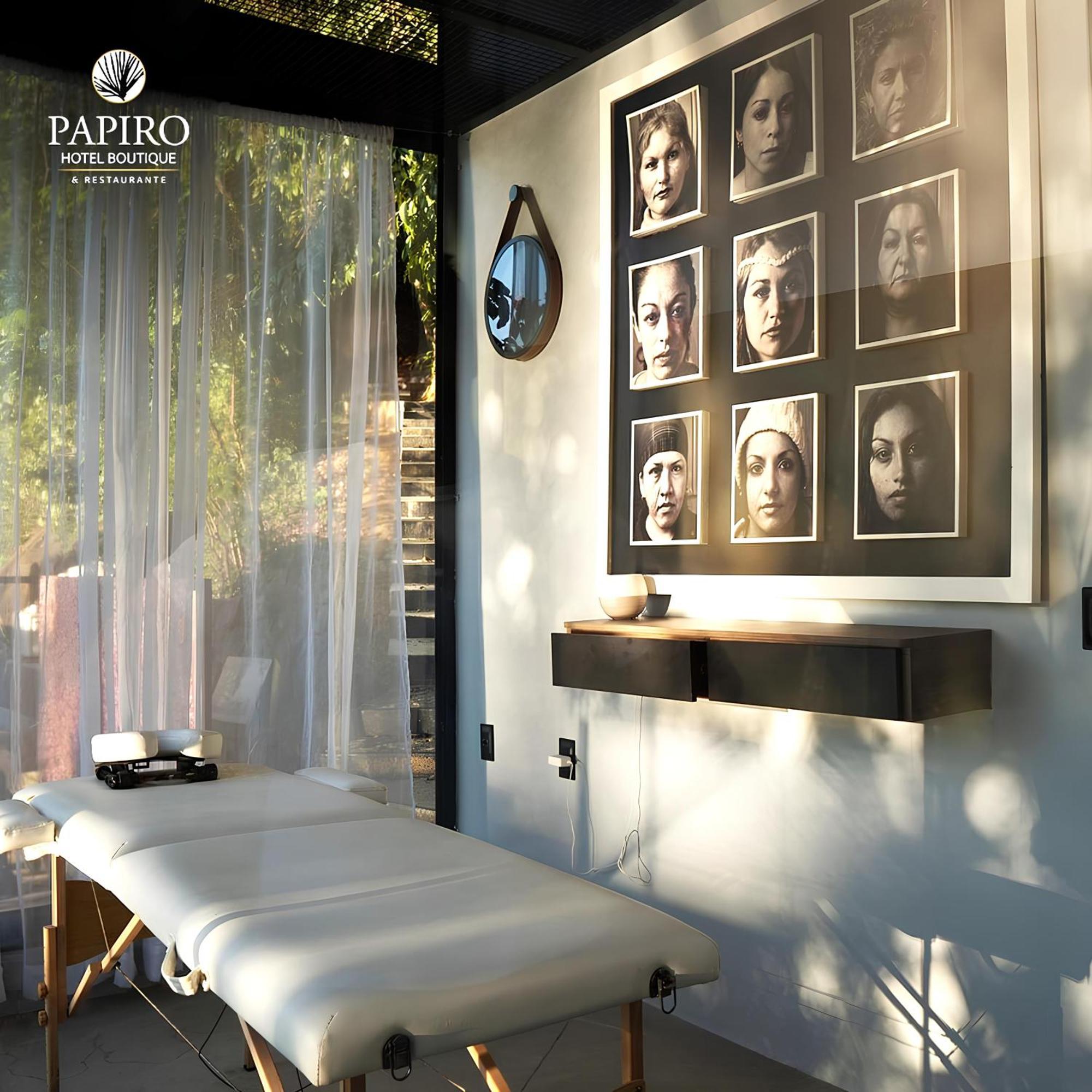 Pousada Papiro Boutique Vila do Abraao ภายนอก รูปภาพ