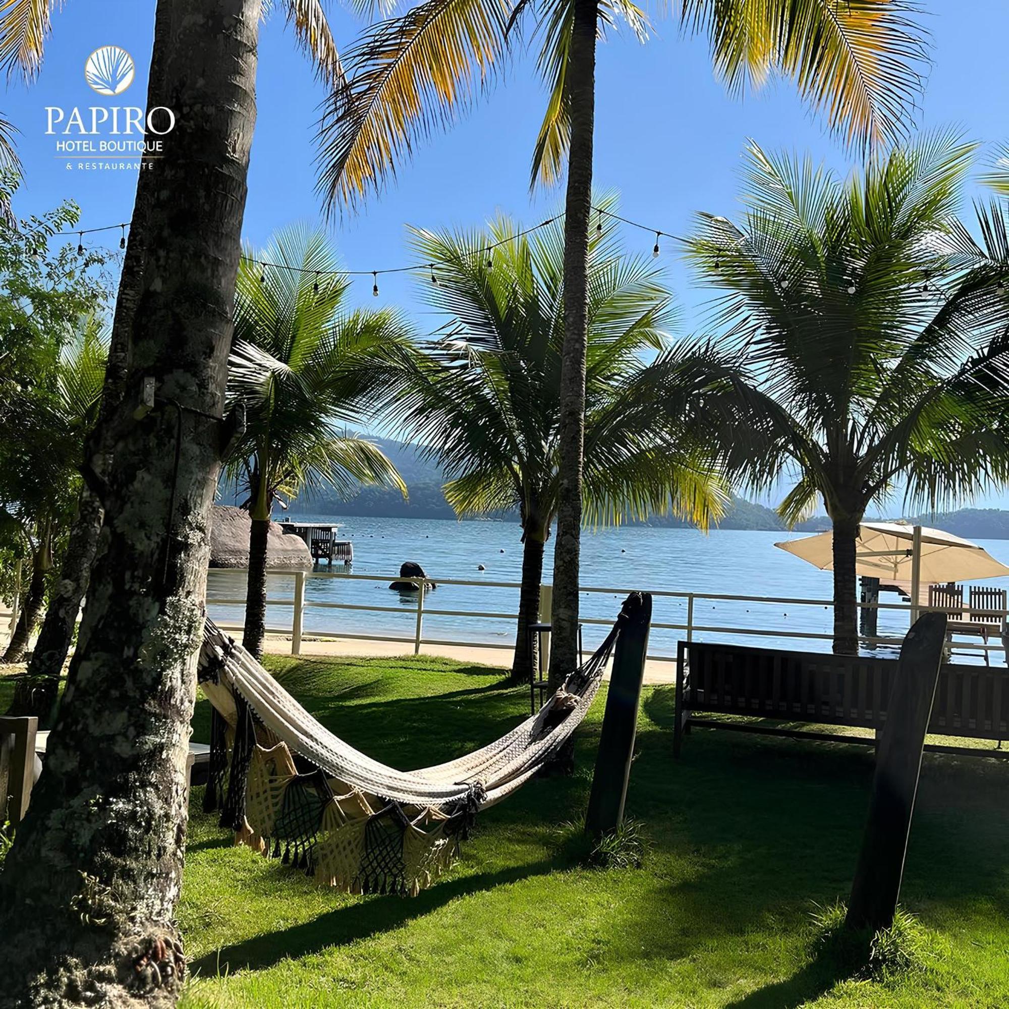 Pousada Papiro Boutique Vila do Abraao ภายนอก รูปภาพ