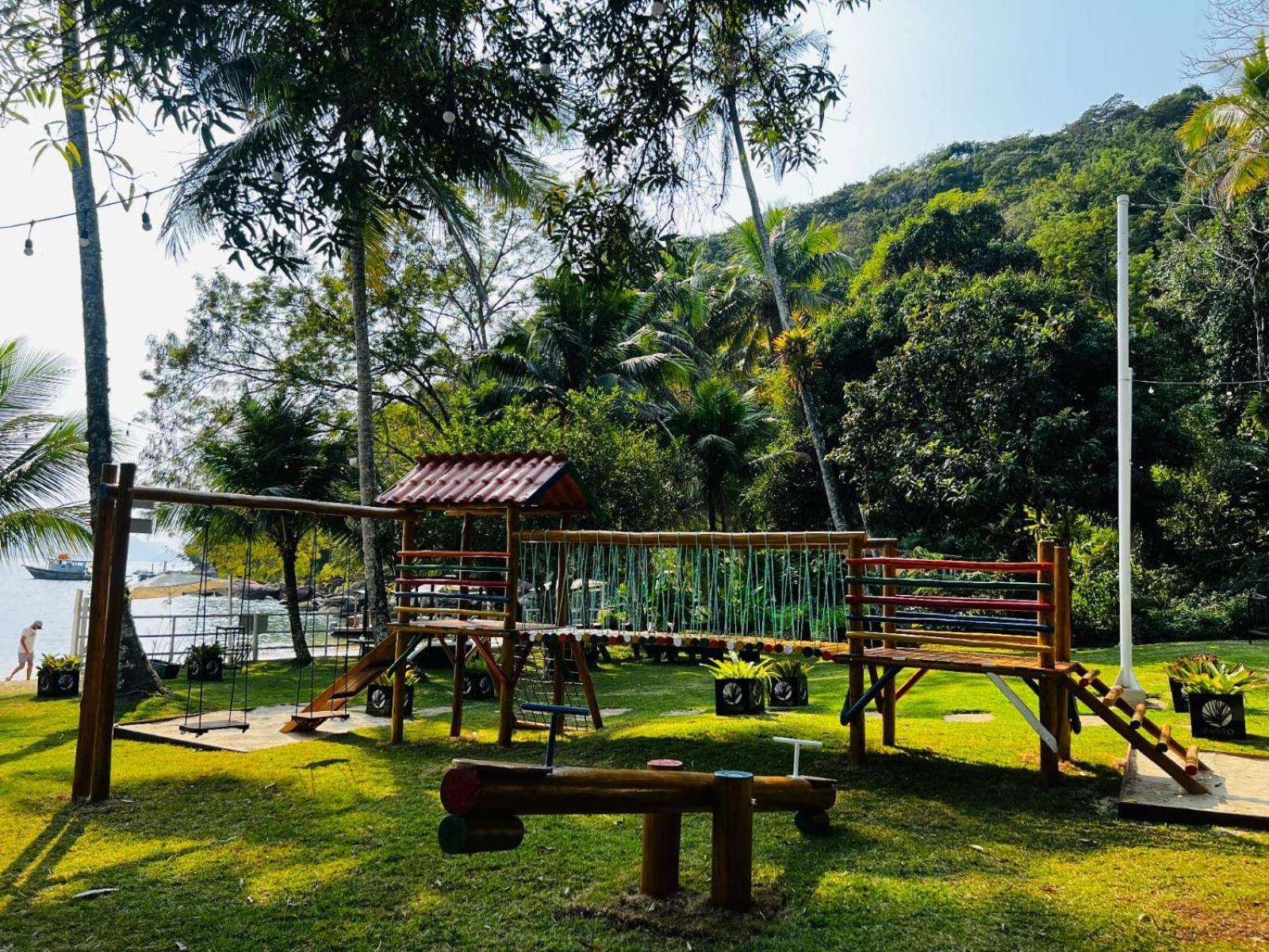 Pousada Papiro Boutique Vila do Abraao ภายนอก รูปภาพ