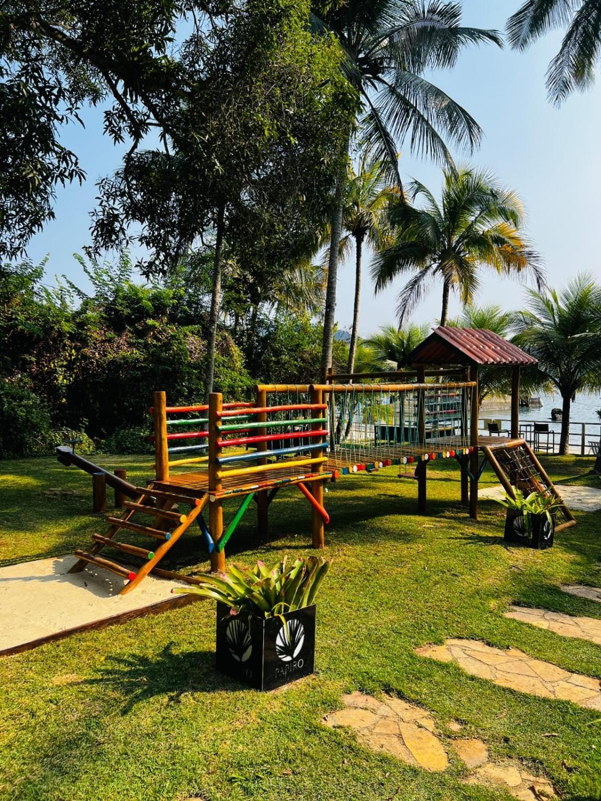Pousada Papiro Boutique Vila do Abraao ภายนอก รูปภาพ